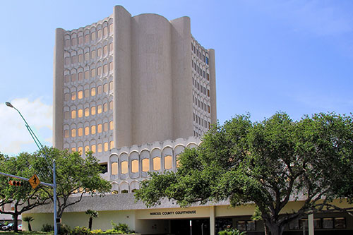 Nueces_county_courthouse-min Front view of Nueces County Courthouse